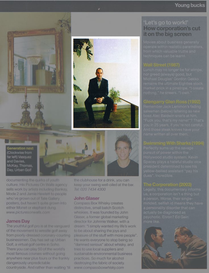 A scan of the Arena magazine supplement featuring the finalists of the Arena O2 X Club Awards A scan of the Arena magazine supplement featuring the finalists of the Arena O2 X Club Awards